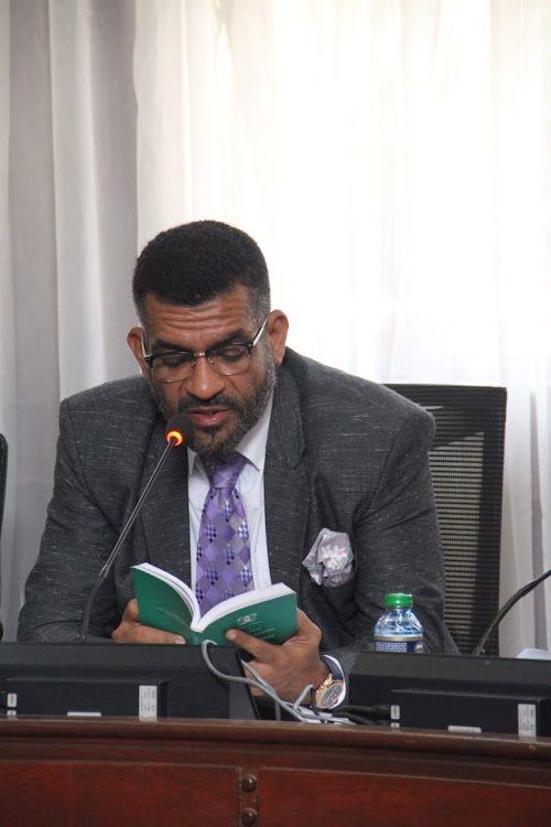 PIC chairman Abdulswamad Nassir (Mvita MP) during a meeting at Parliament buildings, September 17, 2019. /EZEKIEL AMING'A