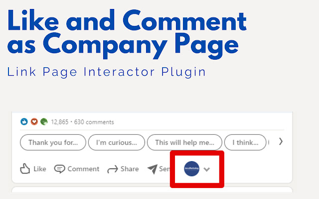 Link Company Page Interactor chrome extension