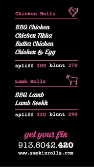 Smokin' Rolls menu 4