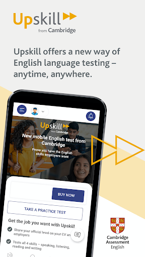 Screenshot Upskill: English test