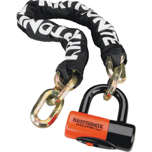 Kryptonite New York 3' 3" Chain & Evolution Disc Lock