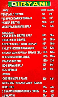 Visakha Bhunia Fast Food Restaurant menu 1