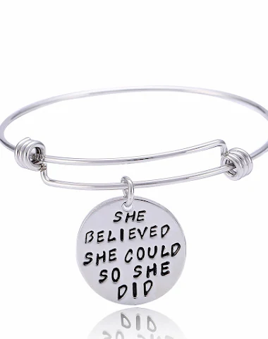 Bracelet Gravé Beloved Could So She - 1