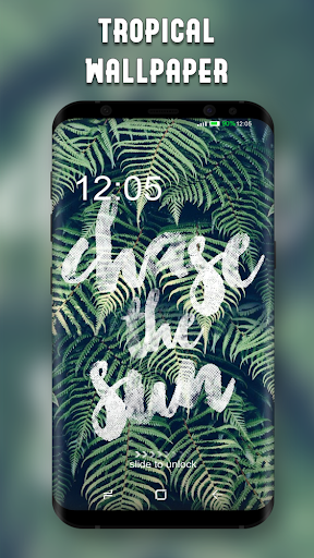 Tropical Leaves Wallpaper