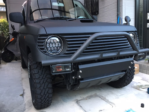 パジェロミニ H56aのヘッドライトled化に関するカスタム メンテナンスの投稿画像 車のカスタム情報はcartune