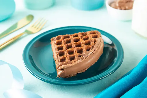 Belgian Chocolate Milk Waffles