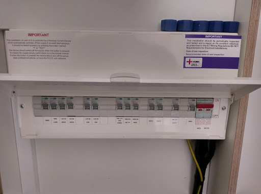 New consumer unit installed and tested by Havi