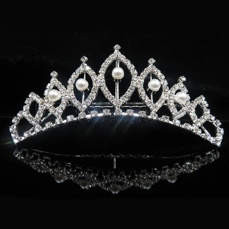 Bruidskam, decoratieve haarclip, tiara, strass kroon, voeg glamour toe aan je bruidskapsel. De perfecte finishing touch voor de bruid.