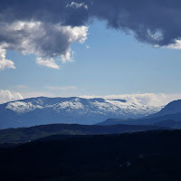 Bianco e blu di 