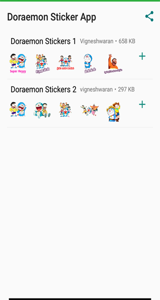 Doraemon What's Up Stickers Appのおすすめ画像5