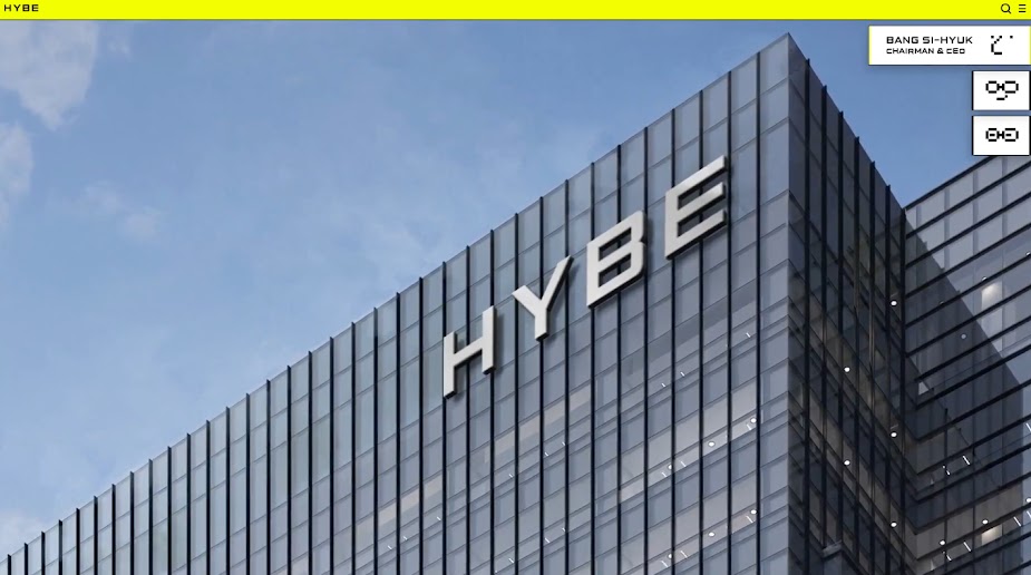 hybe new brand presentation