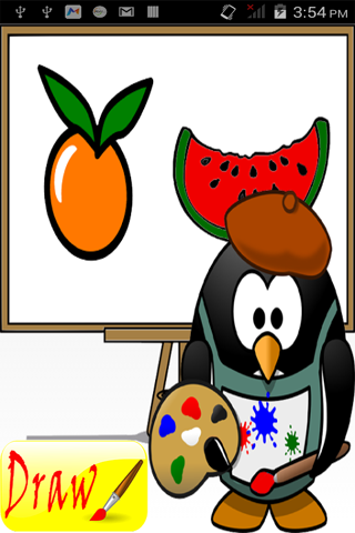 Coloring Fruits and Vegetables