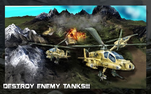 Military Helicopter War Fight