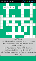 Bible Crossword Screenshot