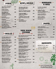 Roasta The Carribbean Lounge menu 1