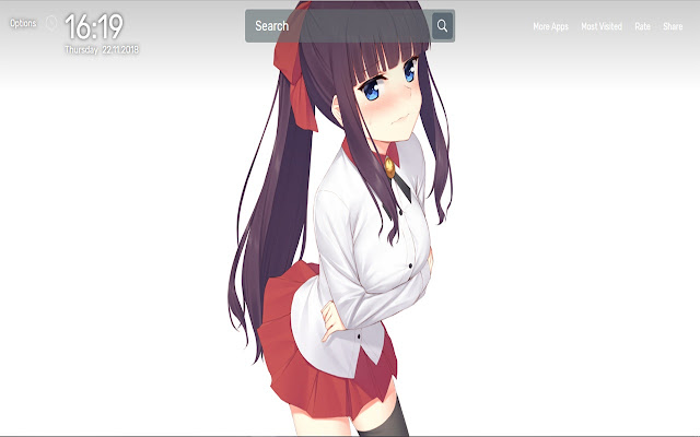 Hifumi New Game Wallpapers NewTab Theme