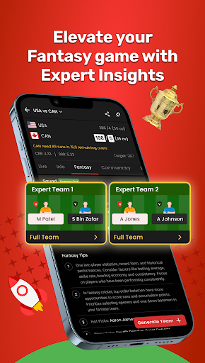 Screenshot CricRocket: Live Cricket Score