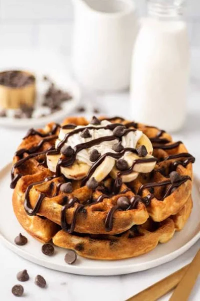 Drizzle Choco Chip Waffle