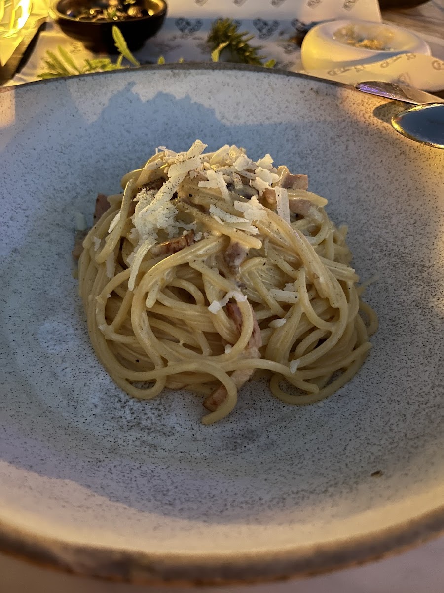 Pasta carbonara