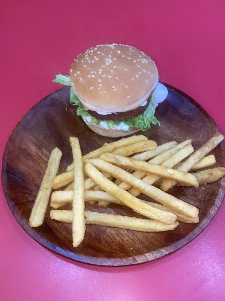 Chicken Burger + Fries