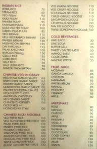 Aahaar Veg Court menu 3