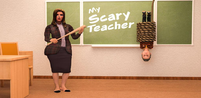 Scare Scary Evil Teacher 3D: Spooky & Creepy Games