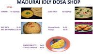 Madurai Idli and Dosa Shop menu 6