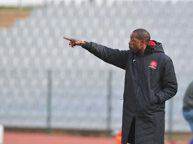 Benson Mhlongo is back as head coach of TS Sporting following two weeks of absence from the training grounds due to a disagreement with the club's management.