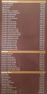 Aakash Hotel menu 5