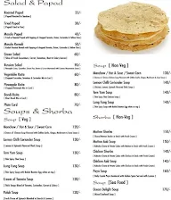 Tiffins The Family Restaurant & Kitchen menu 7