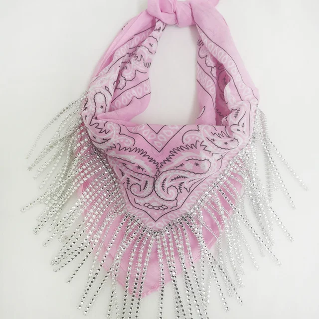 Title 2, Bandana femme Strass Franja pour enterrement de...
