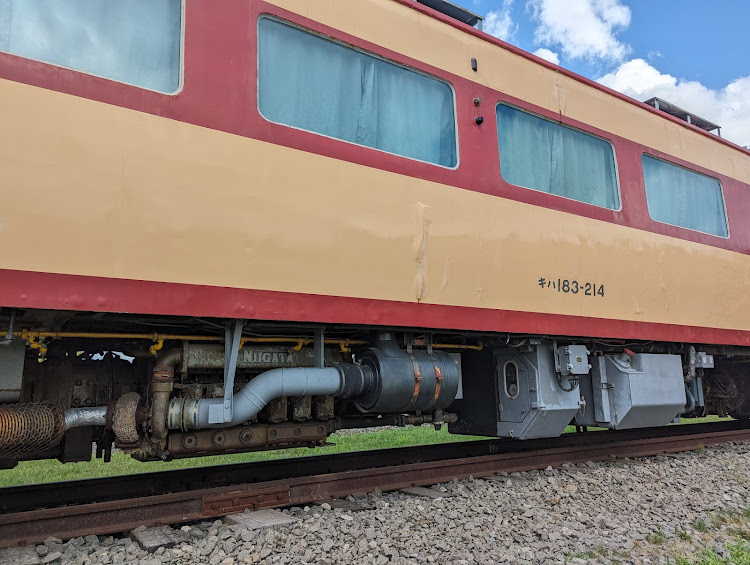 デリカD:5の道の駅あびらD51ステーション・キハ183系・D51蒸気機関車に関するカスタム事例の投稿画像5枚目