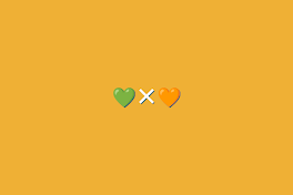 💚×🧡