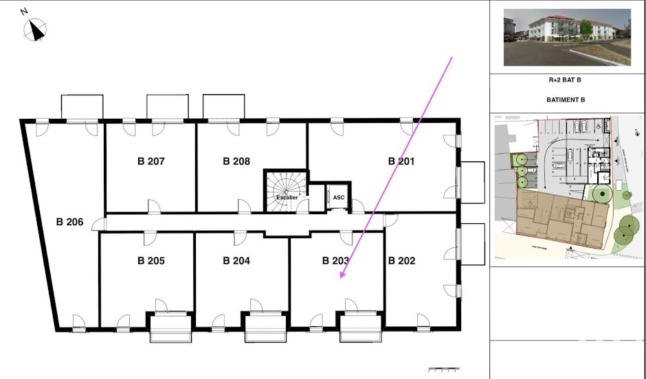 Vente appartement 2 pièces 43 m² à Mimizan (40200), 237 000 €