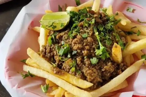 Chicken Keema Fries