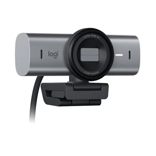 Thiết bị họp trực tuyến Webcam Logitech MX Brio 4K Ultra HD (Graphite)