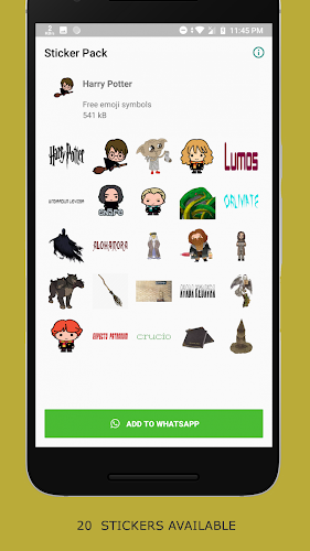 Harry Potter Sticker App for WhatsApp - Latest version for Android