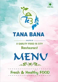 Tana Bana Restaurant menu 1