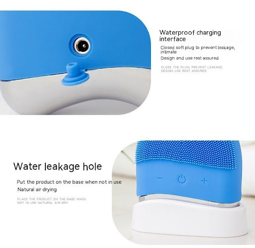 Title 2, Electric Silicone Cleansing Instrument Pore Cle...
