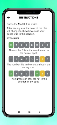 Mathle: a math puzzle game