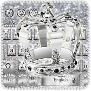 King Silver Crown Keyboard  Icon