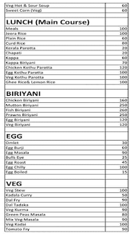 For Food Lovers menu 2