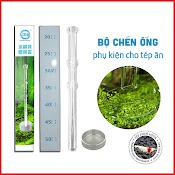 Bộ Ống Và Chén Thủy Tinh Cho Cá Tép Ăn [Tép Xinh Aqua]