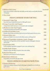 Simply Indian menu 5