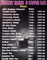 Radhe Krishna Yummy Soup & Shakes menu 2