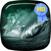 Great Ocean Wave Live Wallpap  Icon