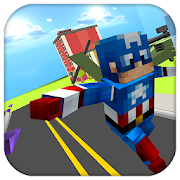 Captain Craft SuperHero Run 3D  Icon