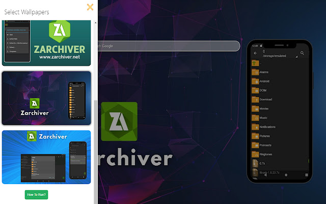 Zarchiver For PC, Windows, Mac - New BG