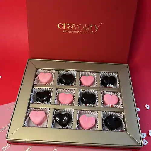 Valentine Heart Chocolate Box(12Pcs)
