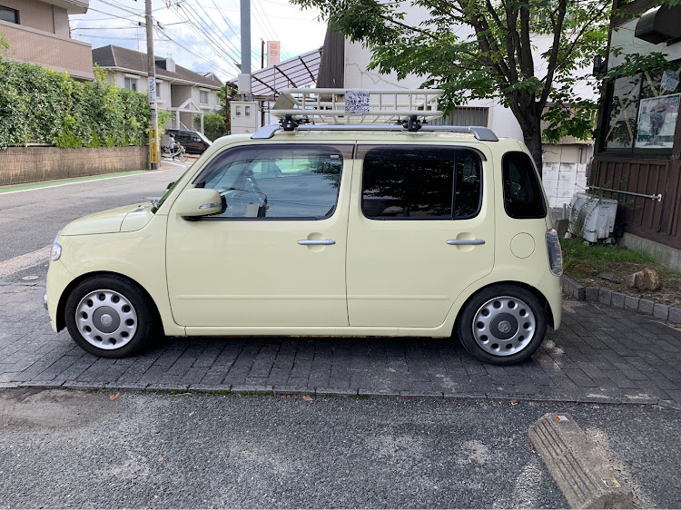 ミラココアのシャコタン商会・DIY・猛暑日・コロナに負けるな❗頑張ろう日本❗に関するカスタム事例の投稿画像2枚目